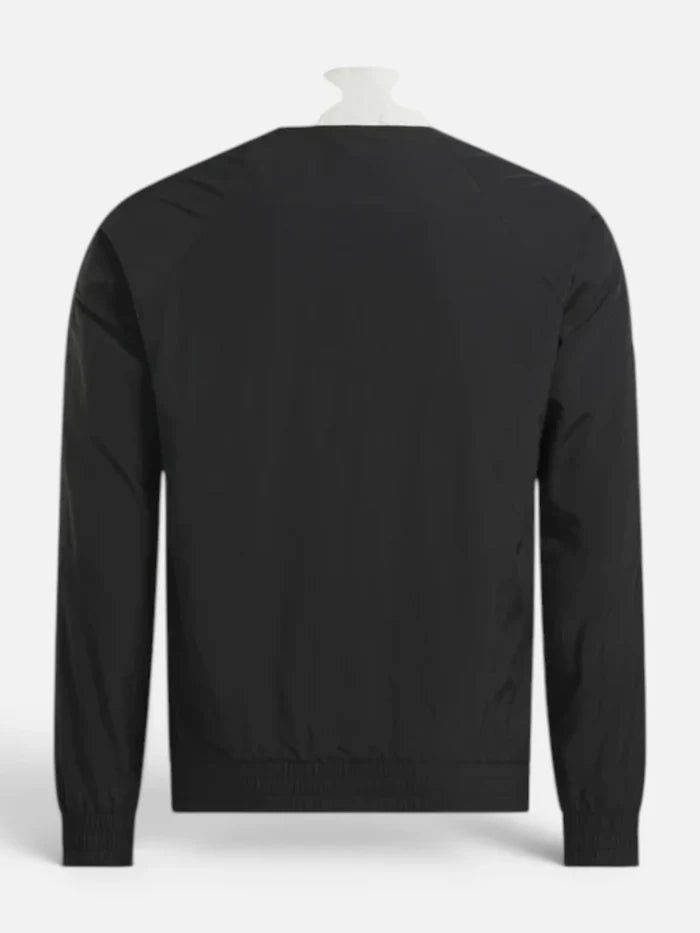 Campera Reebok Classic Leather Fr Tracktop Negro/Blanco