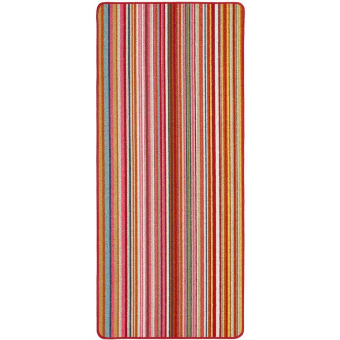 The Rugs Candy Washable Runner Rug: Stylish Stripe Design