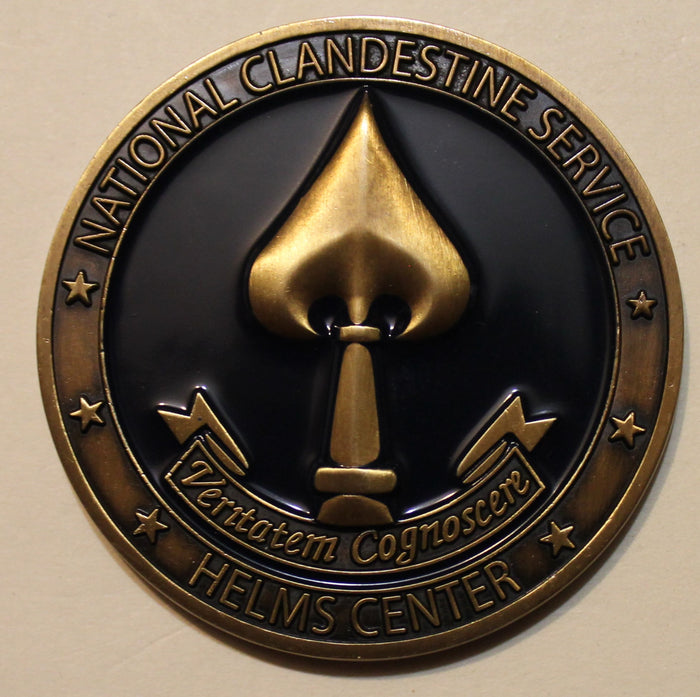 Central Intelligence Agency CIA Helms Center National Clandestine Service Challenge Coin