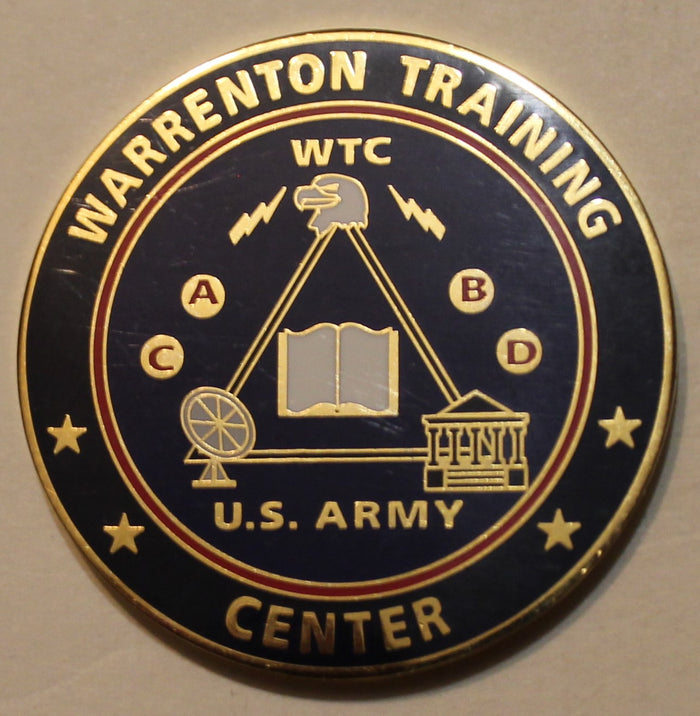 Central Intelligence Agency CIA Post Police Warrington Training Center Challenge Coin