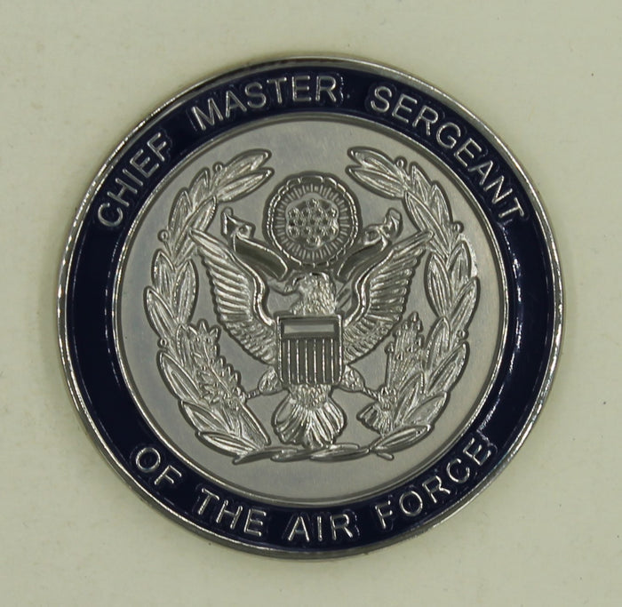 Chief Master Sergeant of the Air Force Eric W. Benken Challenge Coin