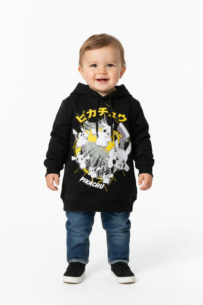 Childrens Pokemon Hoodie - Pikachu (7-14yrs) (PK10) KWS16