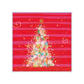 Christmas, red and pink • Beverage Napkins