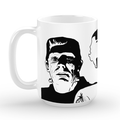 PinkPolish Design Coasters "Classic Movie Monsters" 15oz Mug