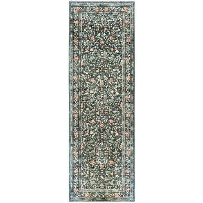 floral-green-rug-vintage-style-soft-underfoot
