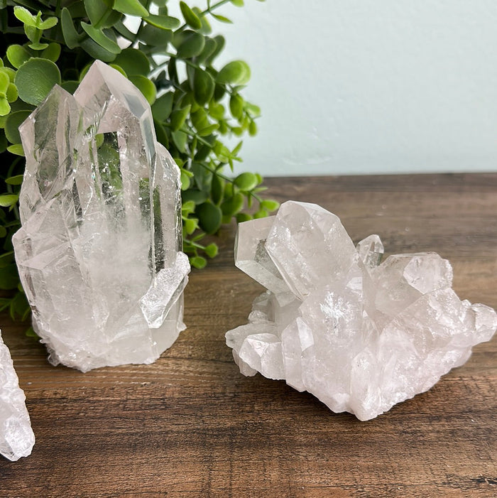 Clear Quartz Cluster Specimen (0.5-0.9lb)