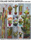 Collage Cactus Sampler Pattern - Laura Heine