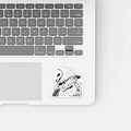 PinkPolish Design Stickers "Constellation Owl" Die Cut Vinyl Sticker
