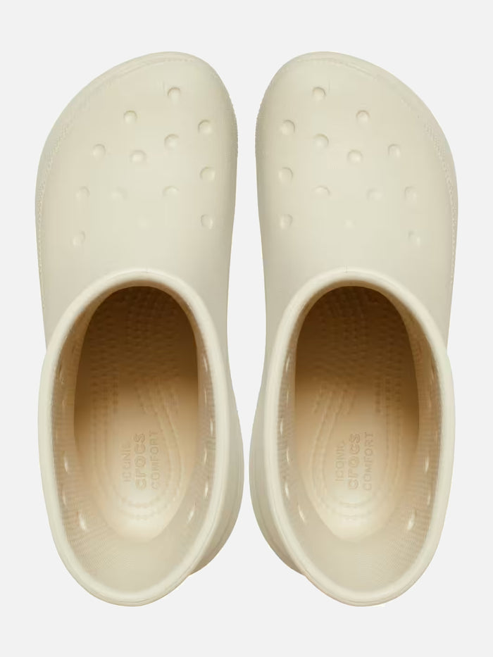 Crocs Classic Crush Rain Boot Bone — superior
