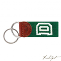 Dartmouth College Needlepoint Key Fob-Fussbudget.com