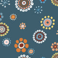 Dashwood Studios - Broderie - Blick-Cyan - brod-2194-cyan - Sold by the Half Yard