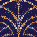 Dashwood Studios - Broderie - Kaskad-Royal - brod-2198-royal - Sold by the Half Yard