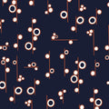Dashwood Studios - Broderie - Nala-Navy - brod-2195-navy - Sold by the Half Yard