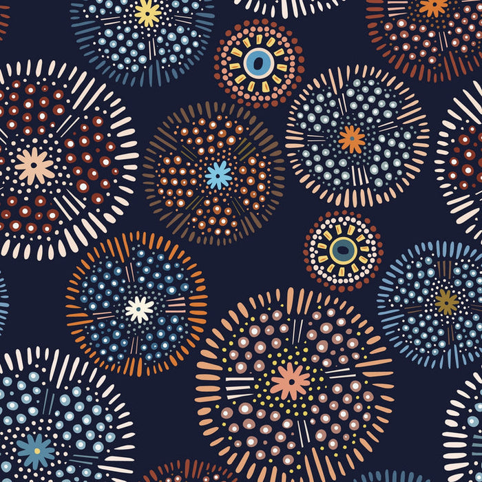 Dashwood Studios - Broderie - Solglas-Ink - brod-2193-ink - Sold by the Half Yard