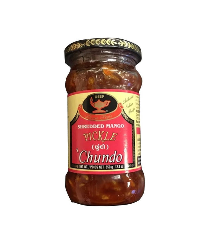 Deep Shredded Mango Pickle (CHUNDO) - 350 Gm - Daily Fresh Grocery