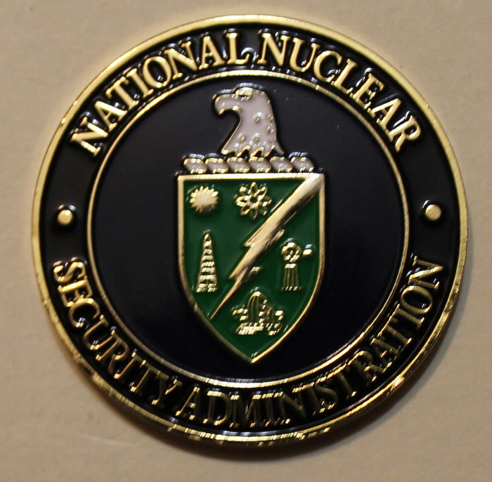Department of Energy National Nuclear Security Administration Federall Agent Challenge Coin
