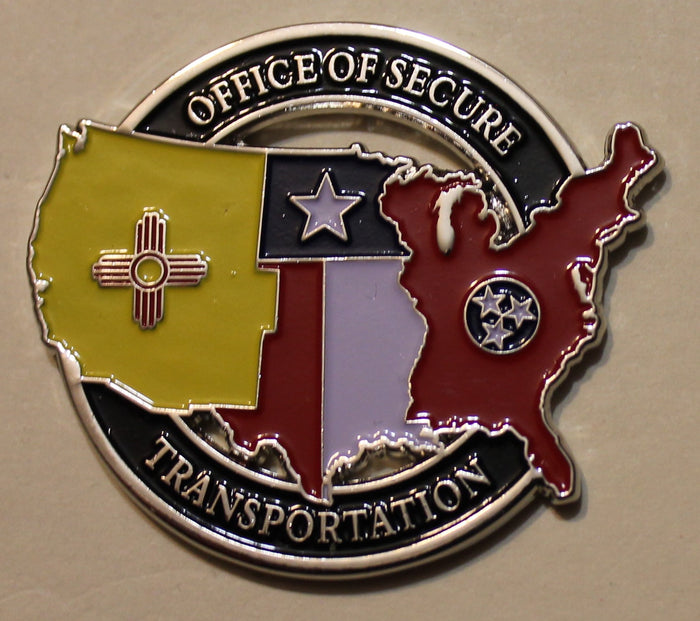 Department of Energy/National Nuclear Security Administration's Office of Secure Transportation (OST) Challenge Coin