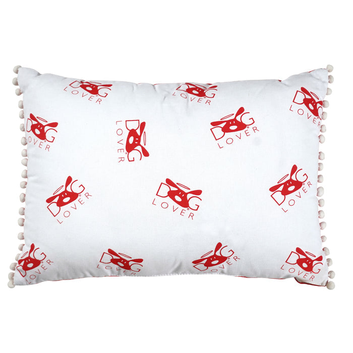 Dog Lover Lumbar Pillow