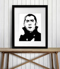 PinkPolish Design Art Prints "Dracula" Digital Drawing: Art Print