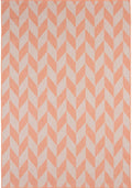 Orange Chevron Outdoor Rug for Garden | Shop Versatile Decor