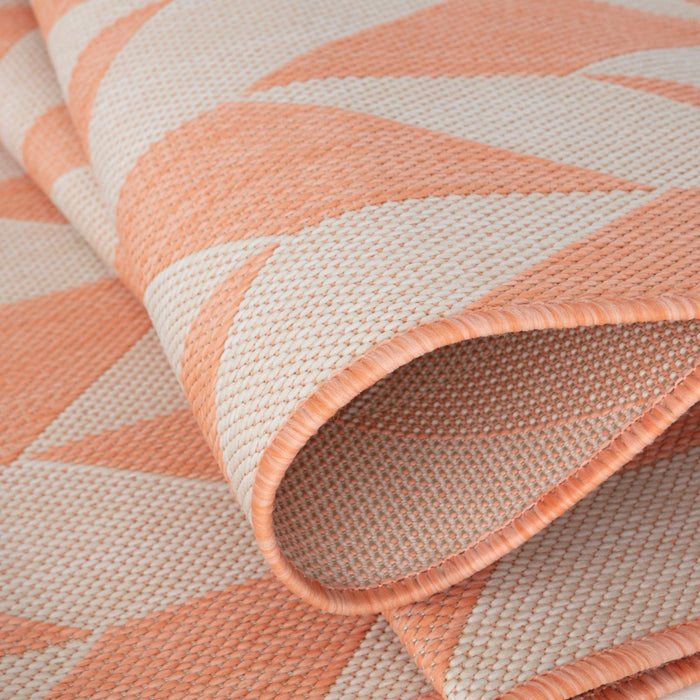 Orange Chevron Outdoor Rug for Garden | Shop Versatile Decor