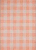 Outdoor-Indoor Rug Orange Geometric Design Weather-Proof | The Rugs