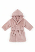 Embossed Hooded Robe - Dusty Pink/Floral (6-12m) (PK4) FBR305DP
