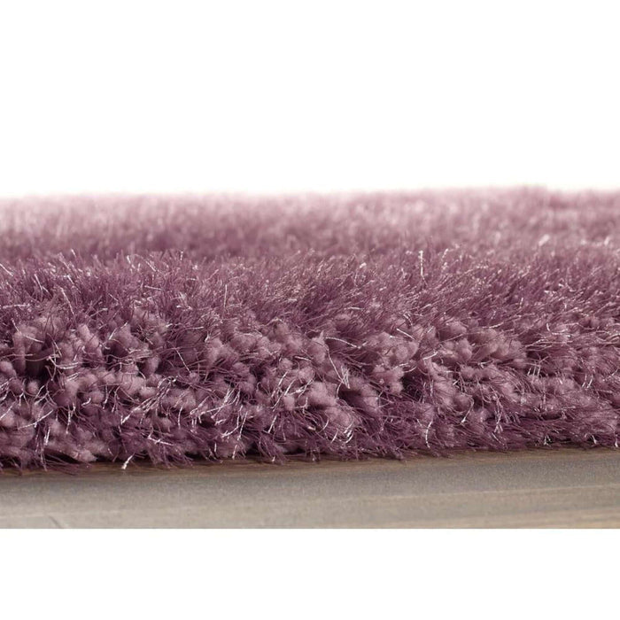 Extravagance Lilac Shaggy Rug | 60's Glamour Style |The Rugs