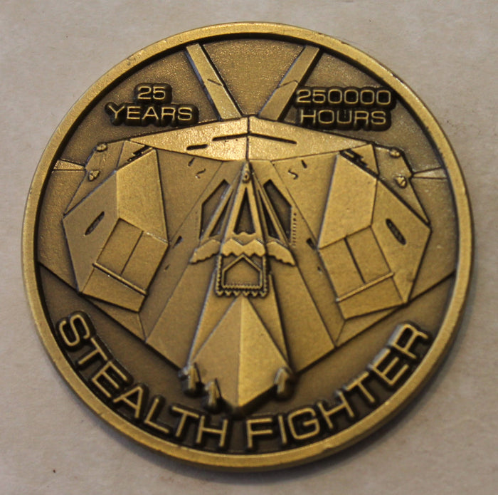 F-117 Stealth Fighter Air Force Challenge Coin
