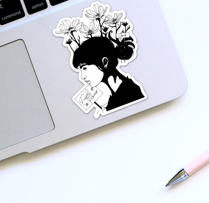 PinkPolish Design Stickers "Farm" Die Cut Vinyl Sticker