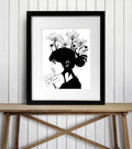 PinkPolish Design Art Prints "Farm" Ink Drawing: Art Print