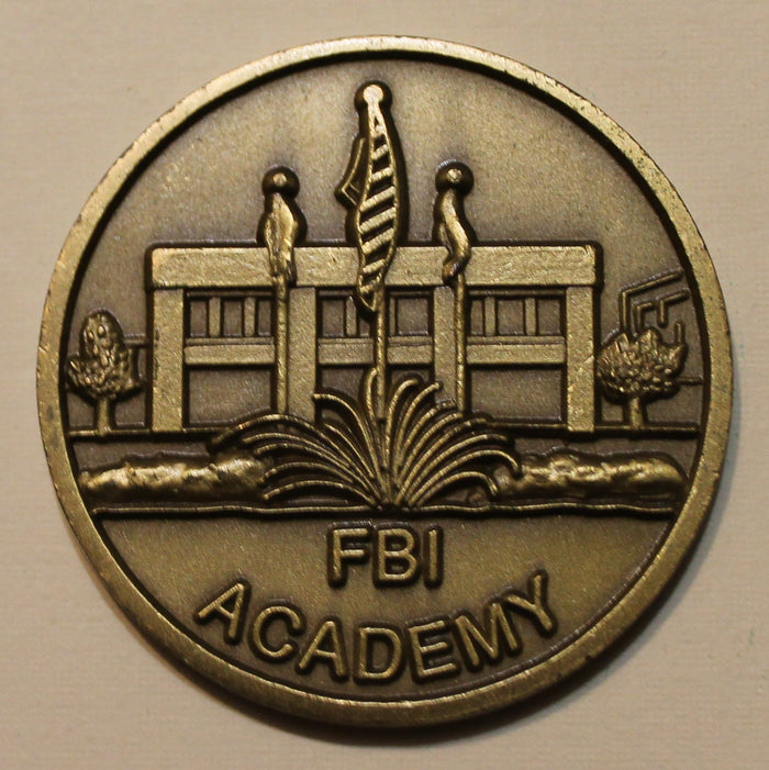 Federal Bureau of Investigations  Academy DOJ Challenge Coin
