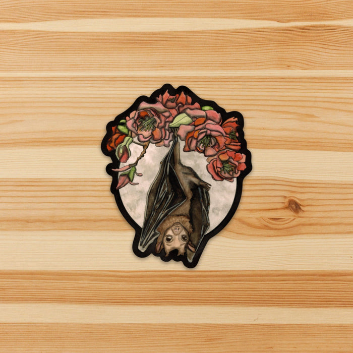 PinkPolish Design Stickers "Feeling Batty" Vinyl Die Cut Sticker