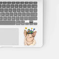 PinkPolish Design Stickers "Festive Pig" Vinyl Die Cut Sticker
