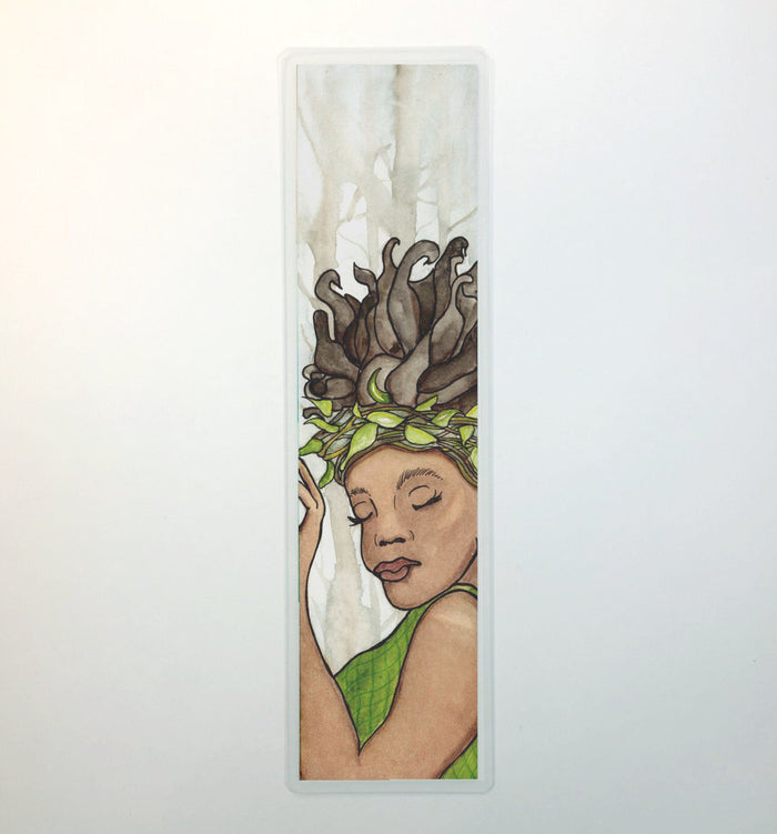 PinkPolish Design Bookmarks "Forest Nymph" 2-Sided Bookmark