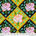 FreeSpirit - Fluent - Rose Tile - Butterscotch - PWAH191.BUTTERSCOTCH - Sold by the Half Yard