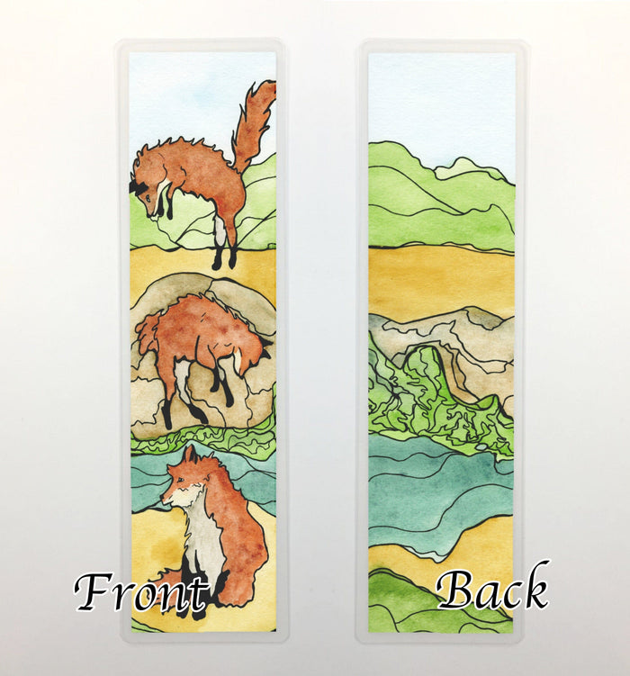 PinkPolish Design Bookmarks "Frolic", 2-Sided Bookmark