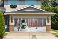 Frosty Forest Christmas Snowman – Christmas Garage Door Cover