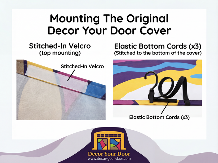 Frosty & Ginger’s Holiday Cheer – Christmas Garage Door Cover