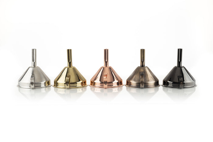 Funnels with Strainers