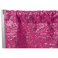 Glitz Sequin 10ft H x 52" W Drape/Backdrop panel - Fuchsia - CV Linens