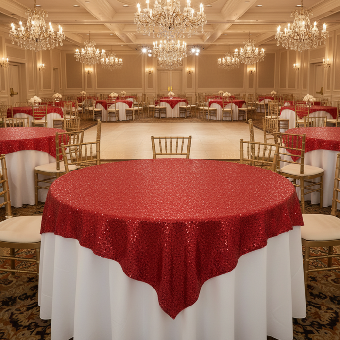 Indoor Ballroom Round Tables