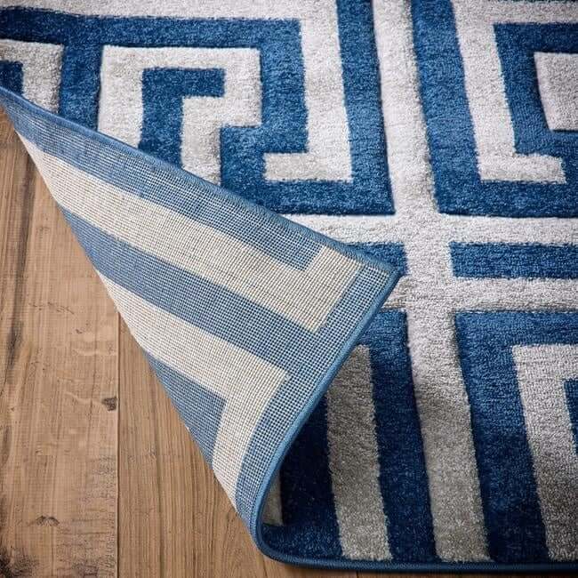 The Rugs Elegant Greek Key Geometric Rug | Durable & Stylish