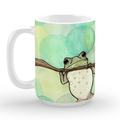 PinkPolish Design Coasters "Hanging Out" 15oz Mug