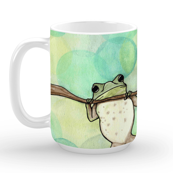 PinkPolish Design Coasters "Hanging Out" 15oz Mug