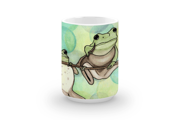PinkPolish Design Coasters "Hanging Out" 15oz Mug