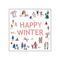Happy Winter • Beverage Napkins