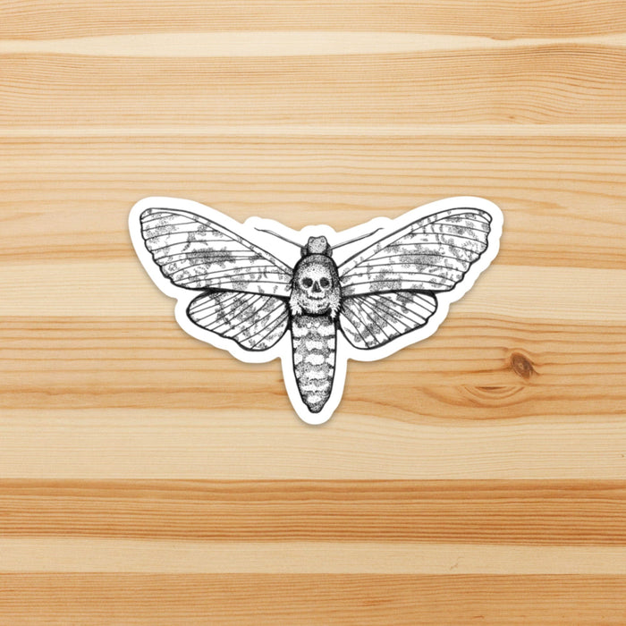 PinkPolish Design Stickers "Hawkmoth" Vinyl Die Cut Sticker