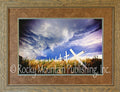 Heavens Fury Framed Print by Dan Ballard