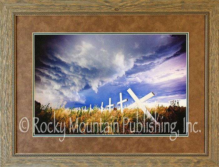 Heavens Fury Framed Print by Dan Ballard